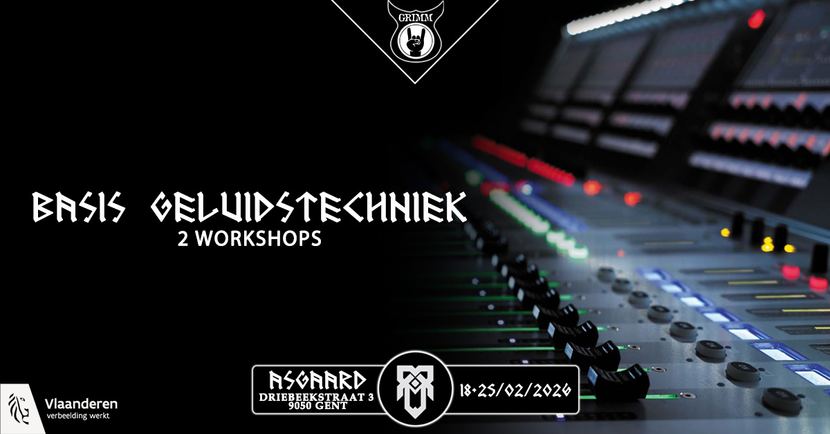 Basis Geluidstechniek (2 workshops)