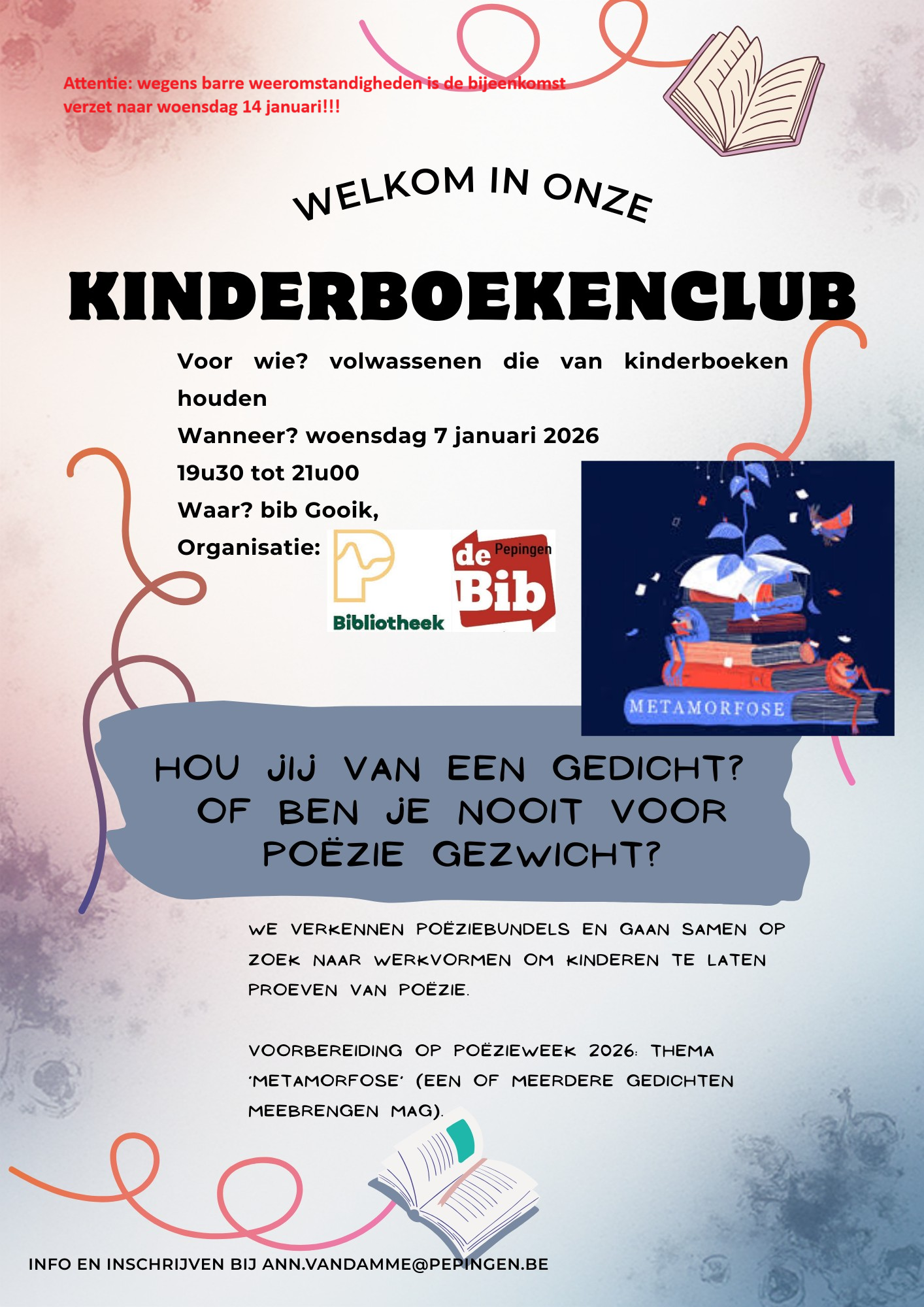 pas op! bijeenkomst verzet naar woensdag 14 januari !