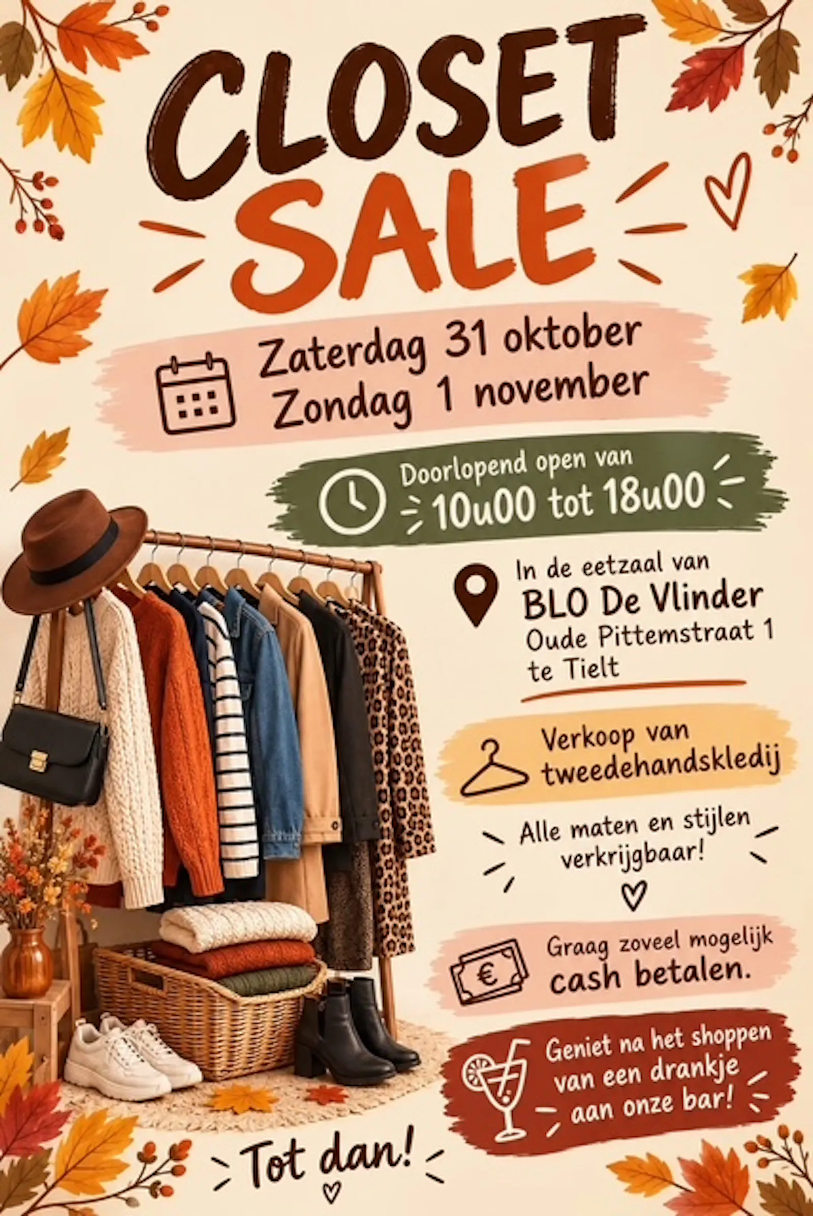 Closet Sale