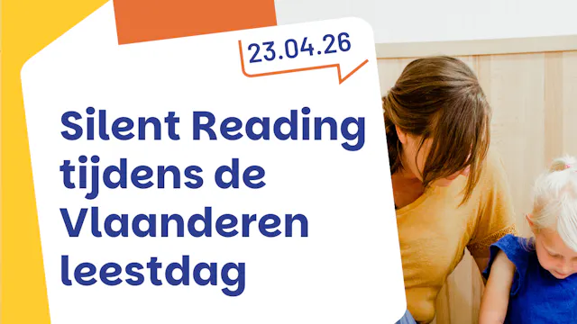 Silent Reading tijdens de Vlaanderenleestdag