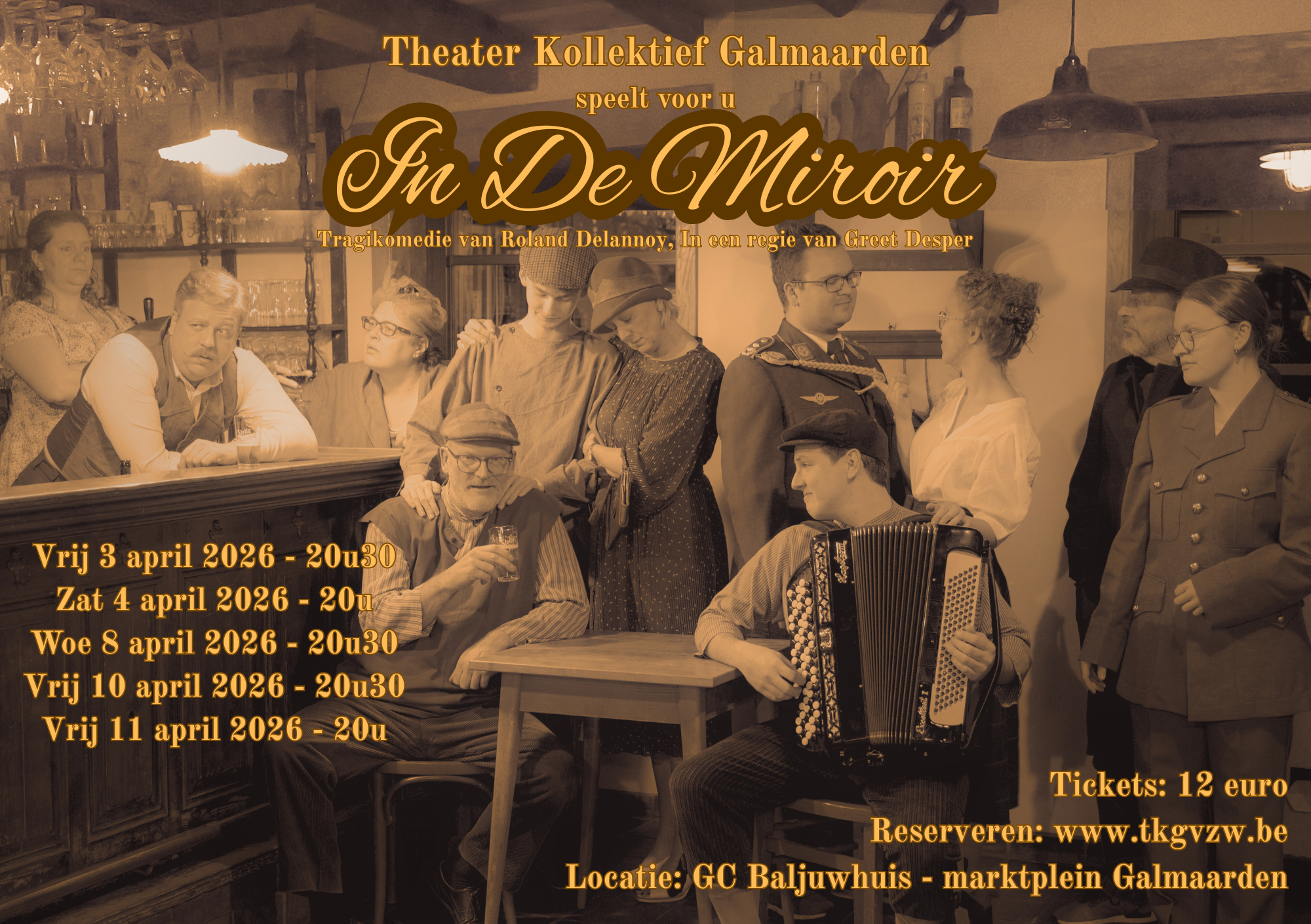 affiche In de miroir