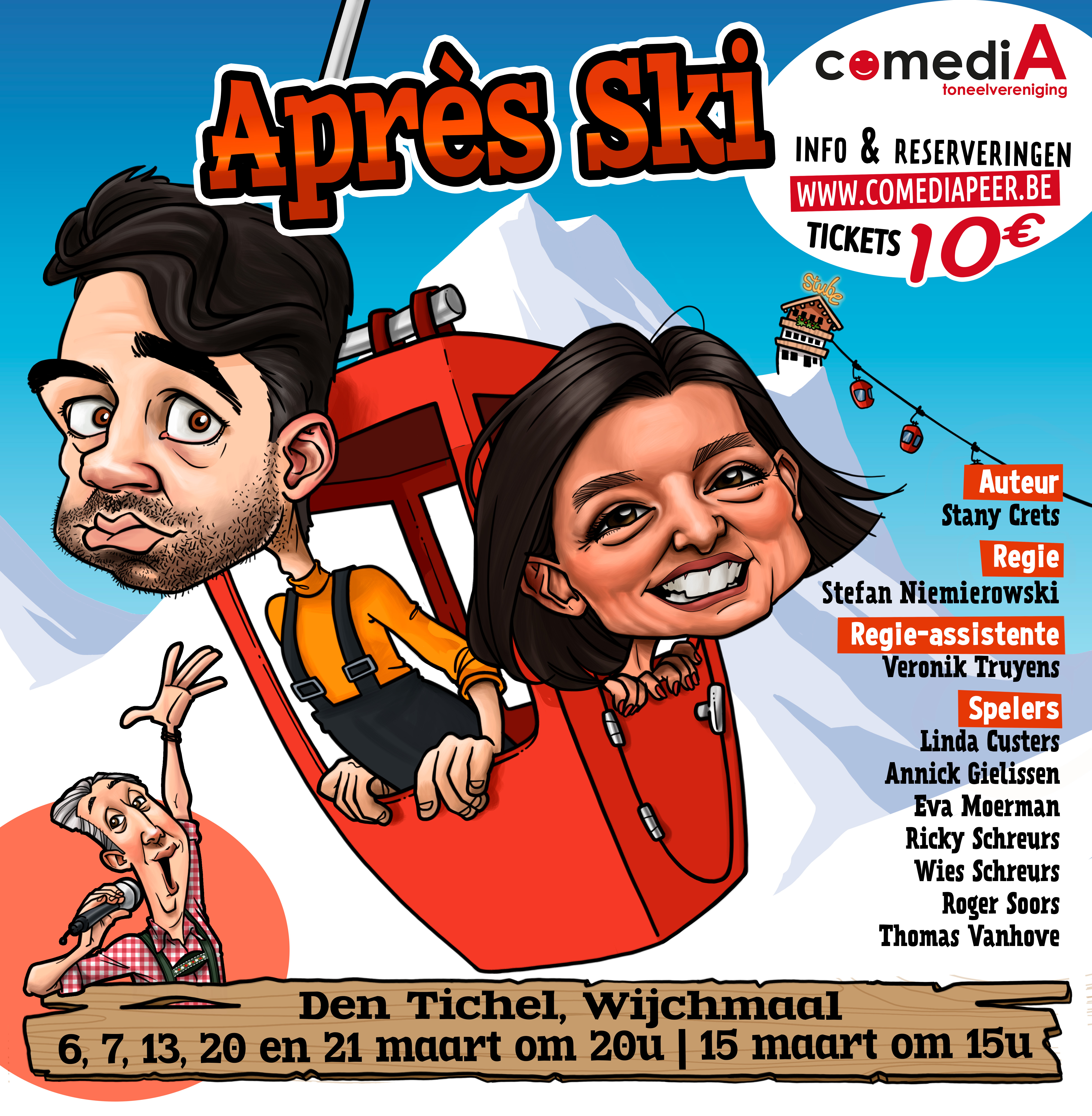 comediA Peer brengt Après Ski