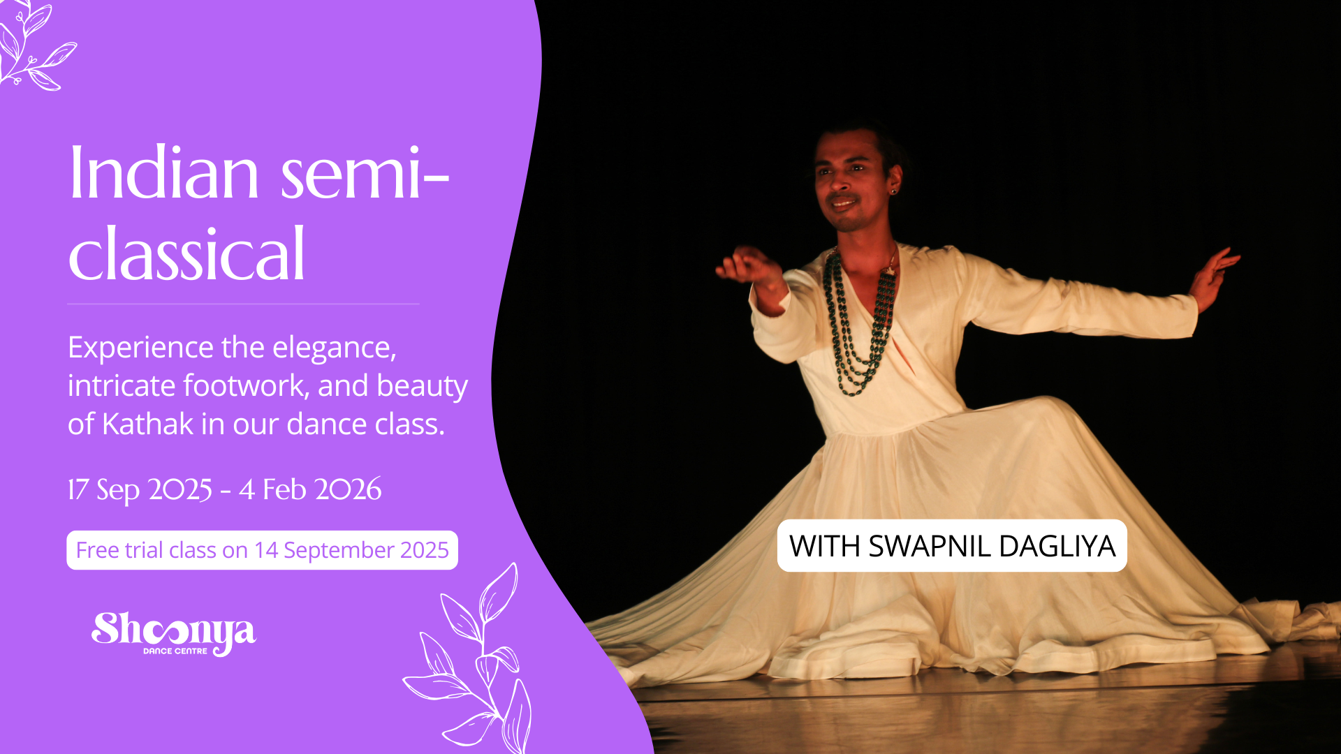 Kathak danslessen in Gent