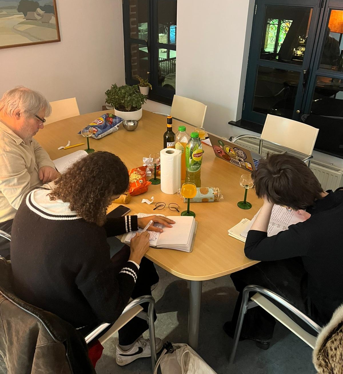 De gezelligste schrijfclub