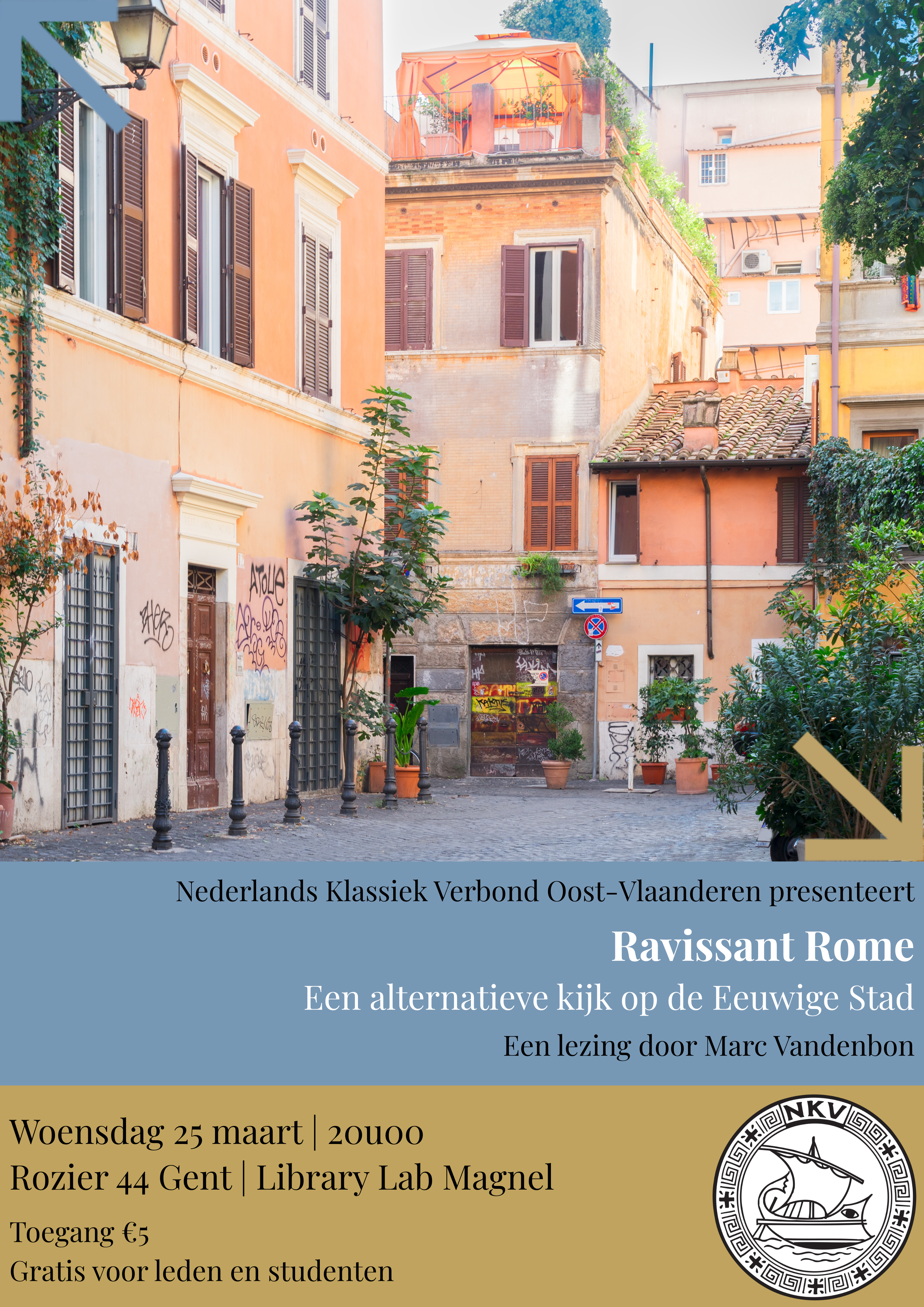 Poster lezing Marc Vandenbon