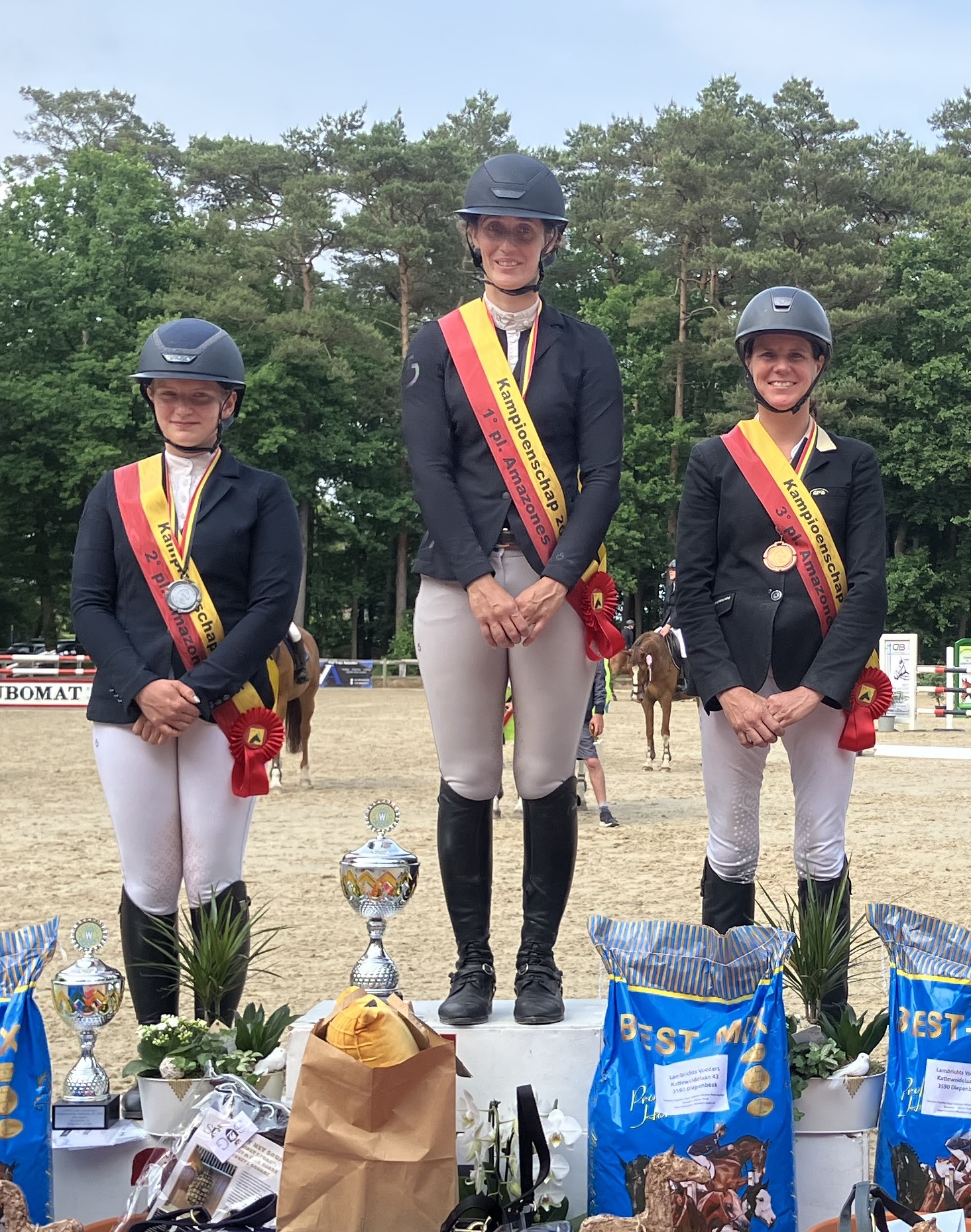 podium amazonekampioenschap 2025