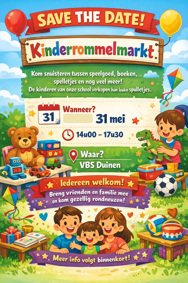 Baby- en kinderrommelmarkt