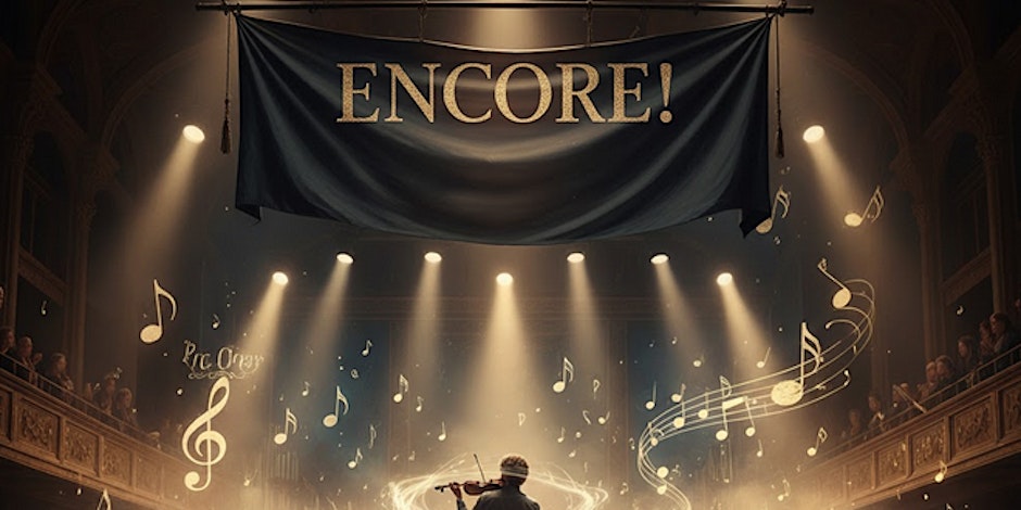 Violist in concertzaal