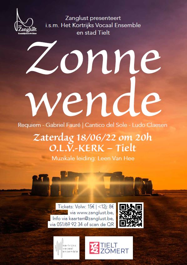 Zonnewende - affiche concert