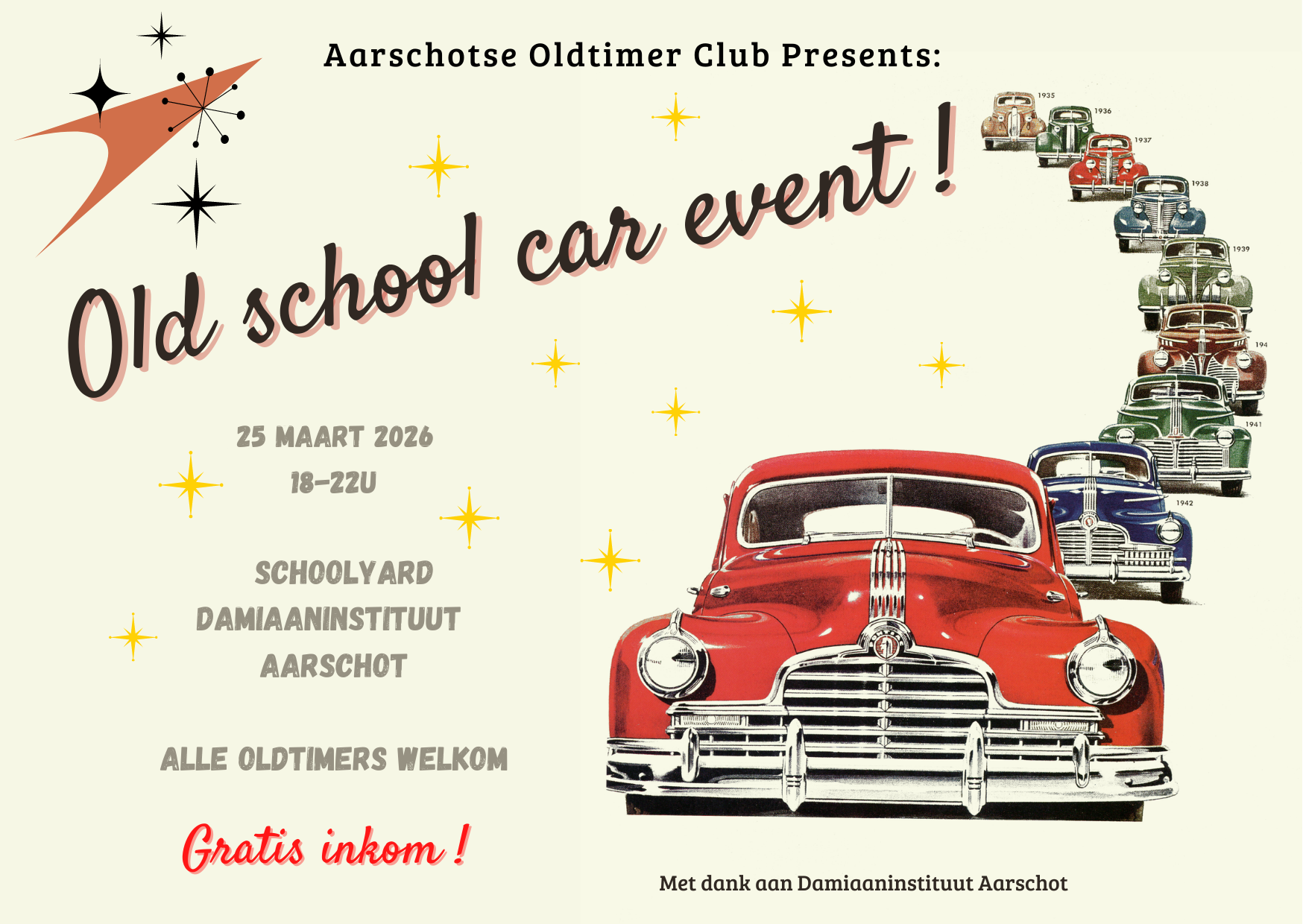 Old School Car Event!
