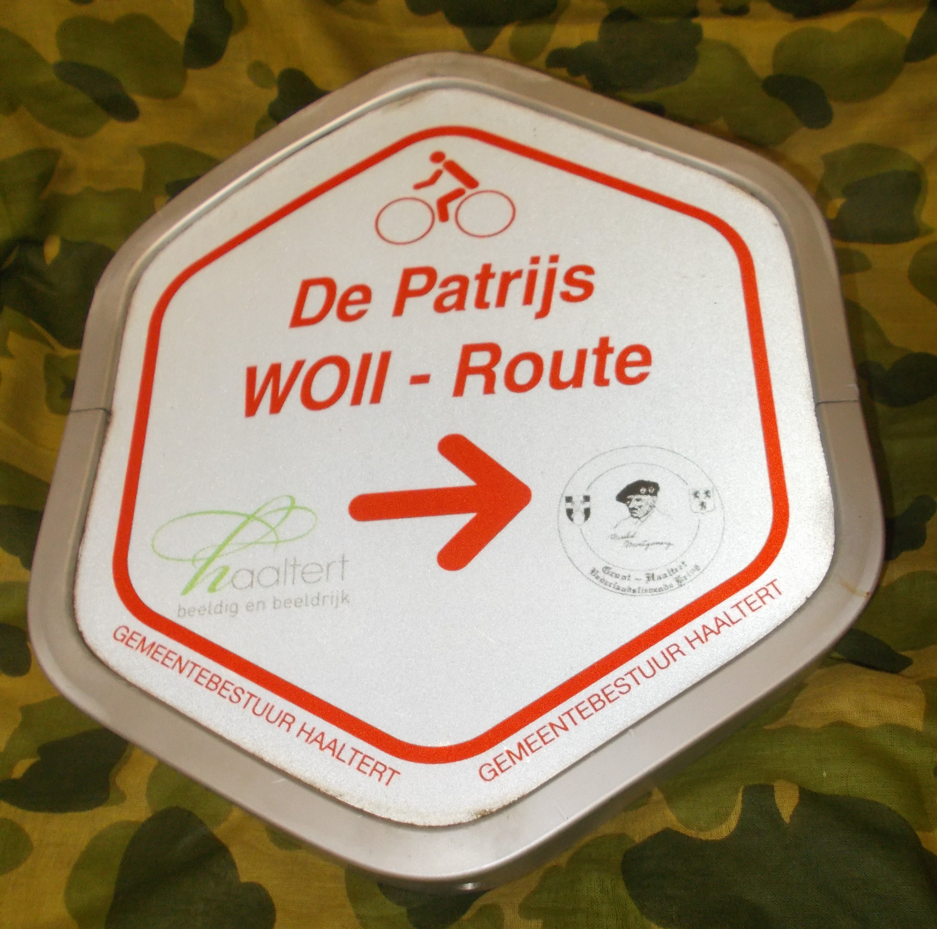 WOII erfgoed fietsroute De Patrijs