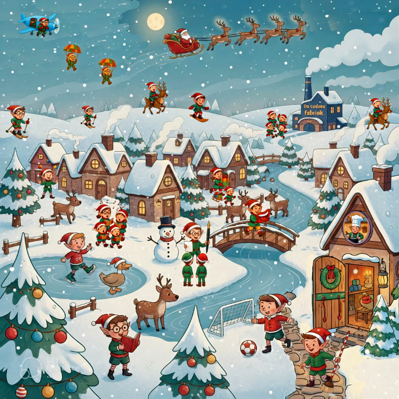 Kerstpakjesjacht in het Gaversbad