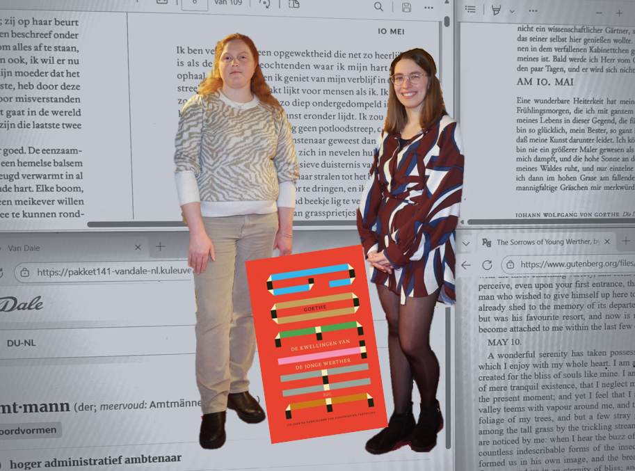 vertalers Joëlle Feijen en Eva Gijsen