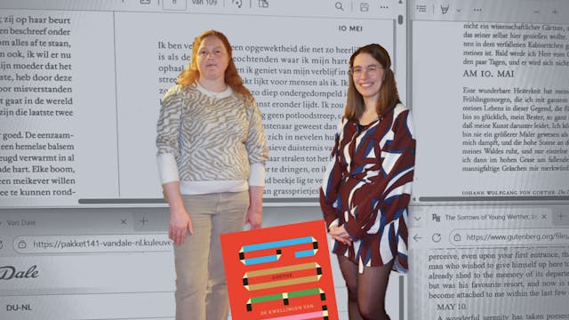 vertalers Joëlle Feijen en Eva Gijsen