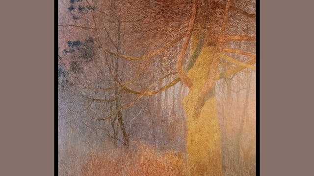 Herfsttafereel door Emile Claus