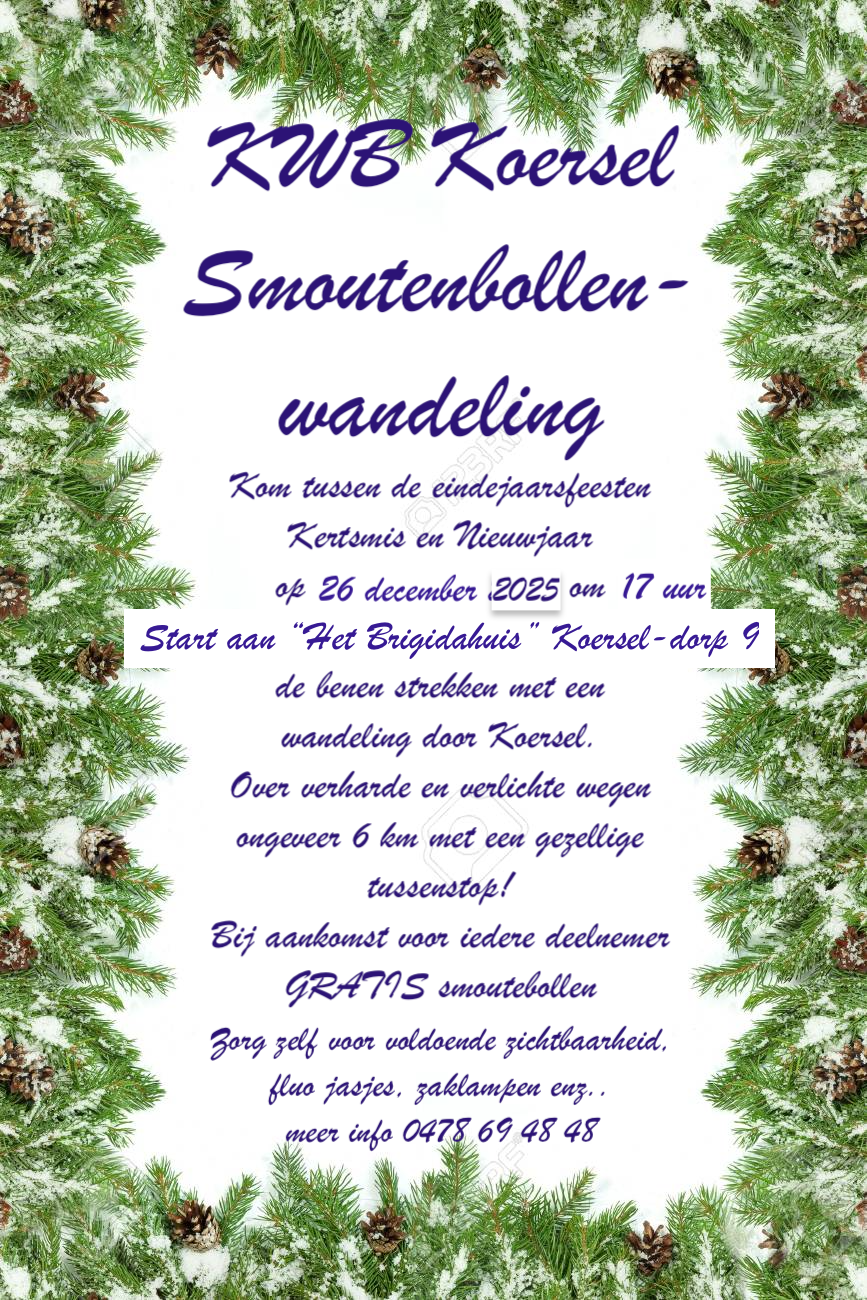 Smoutenbollenwandeling 