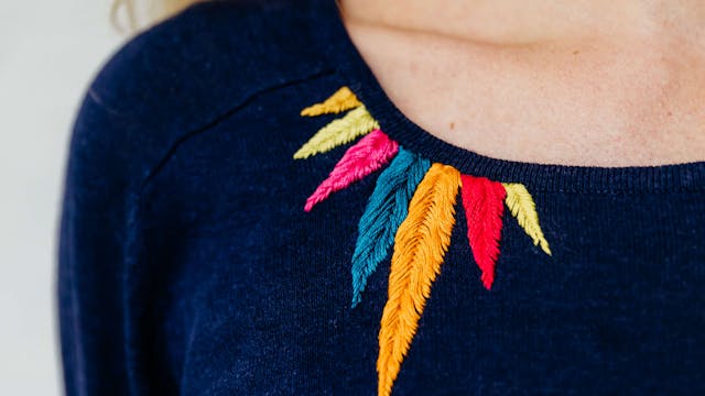 Workshop Borduren op kleding