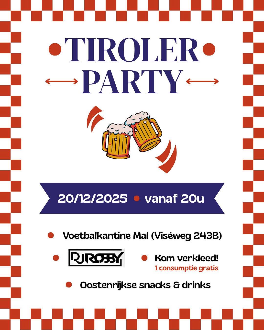 Affiche Tiroler party