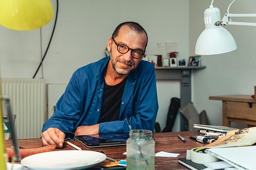 Workshop met illustrator Jan Van Lierde