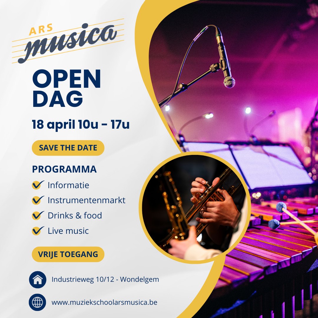 Opendeurdag bij Ars Musica 