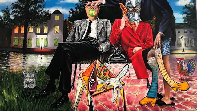 Knipoog naar kunst Carine Demuyter