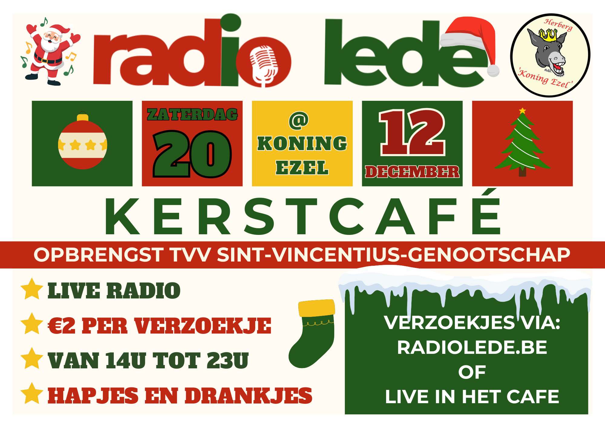 Radio Lede kerstcafé