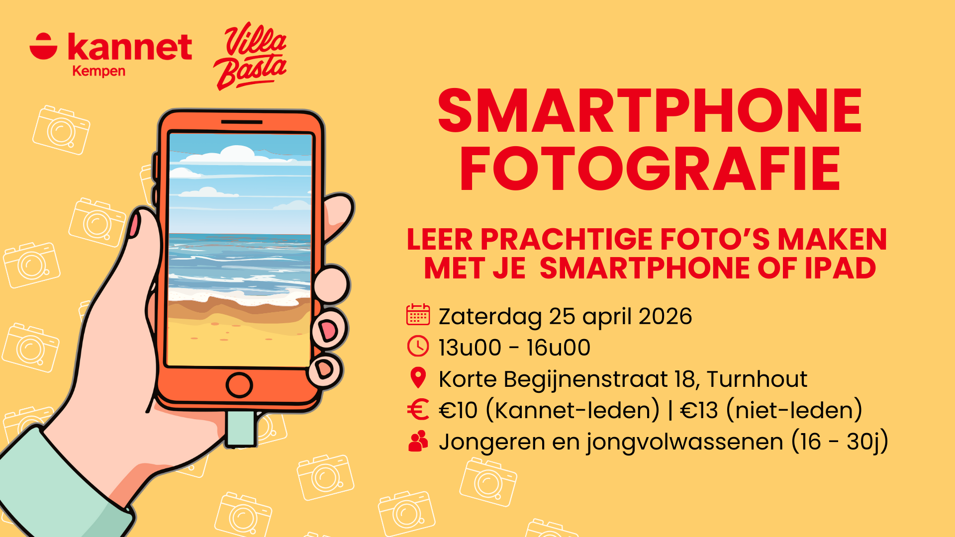 Banner smartphone fotografie