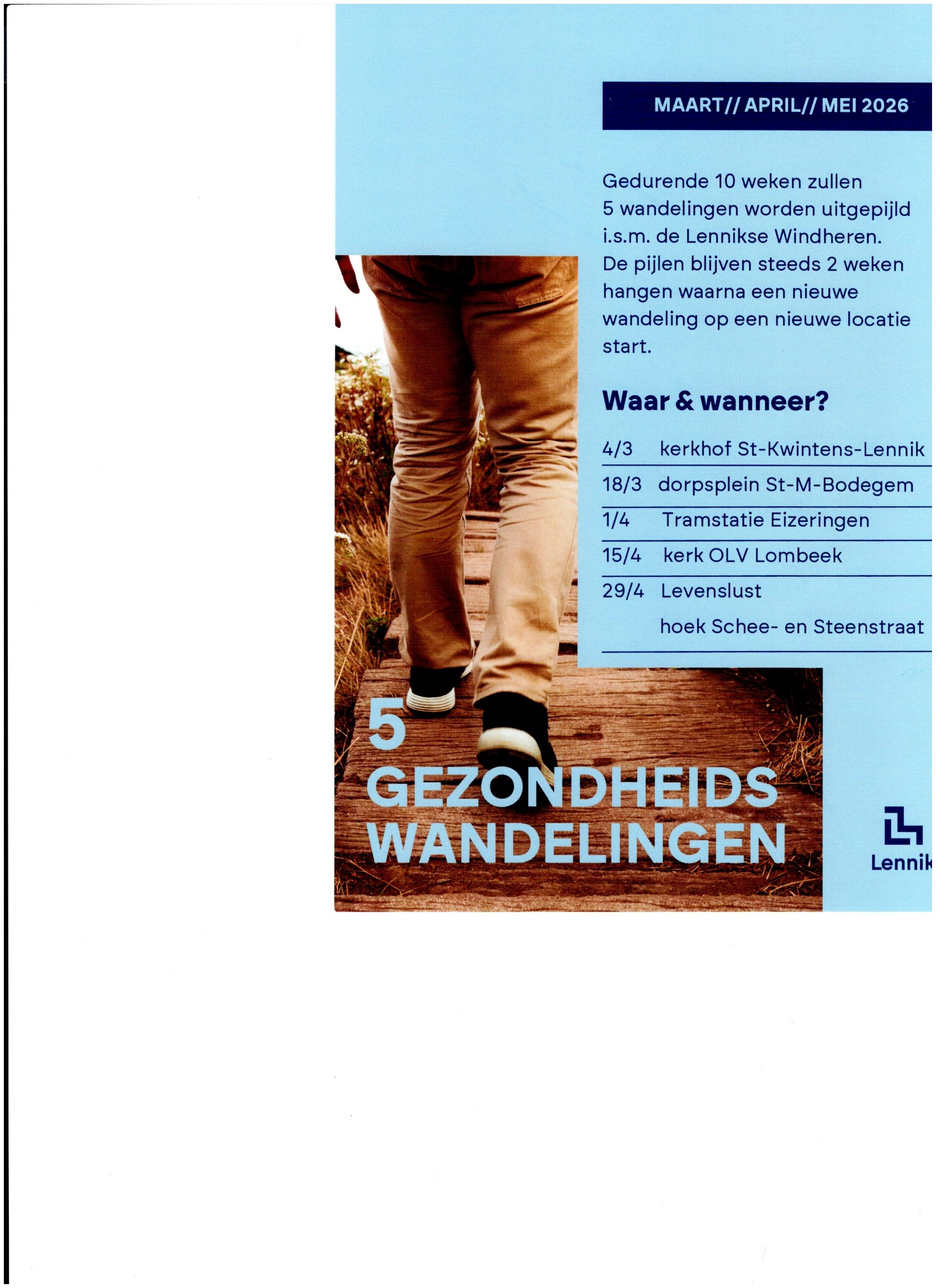 gezondheidswandelingen 2026