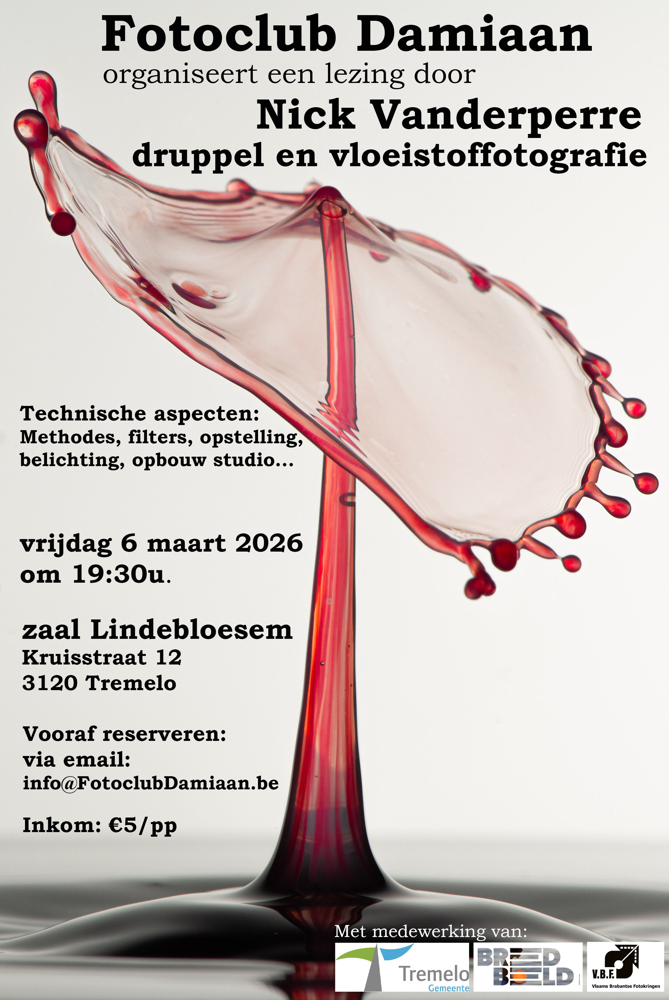 Druppel- en vloeistoffotografie