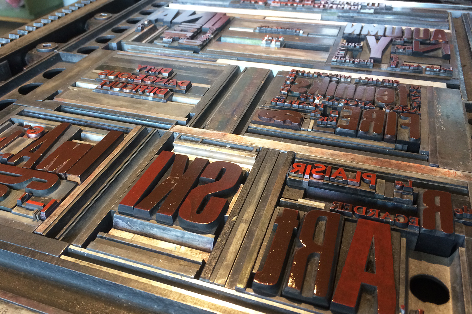 Workshop Letterpress