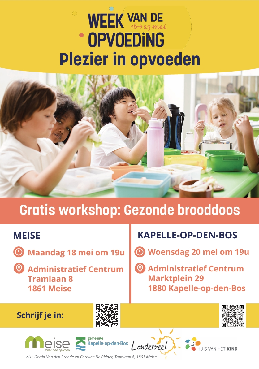 Flyer Gezonde brooddoos