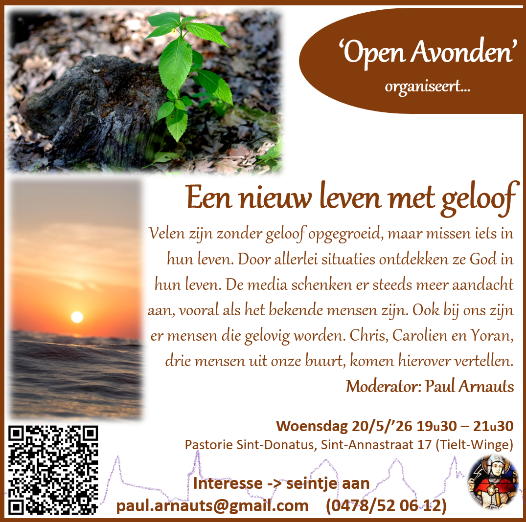 een nieuw leven met geloof