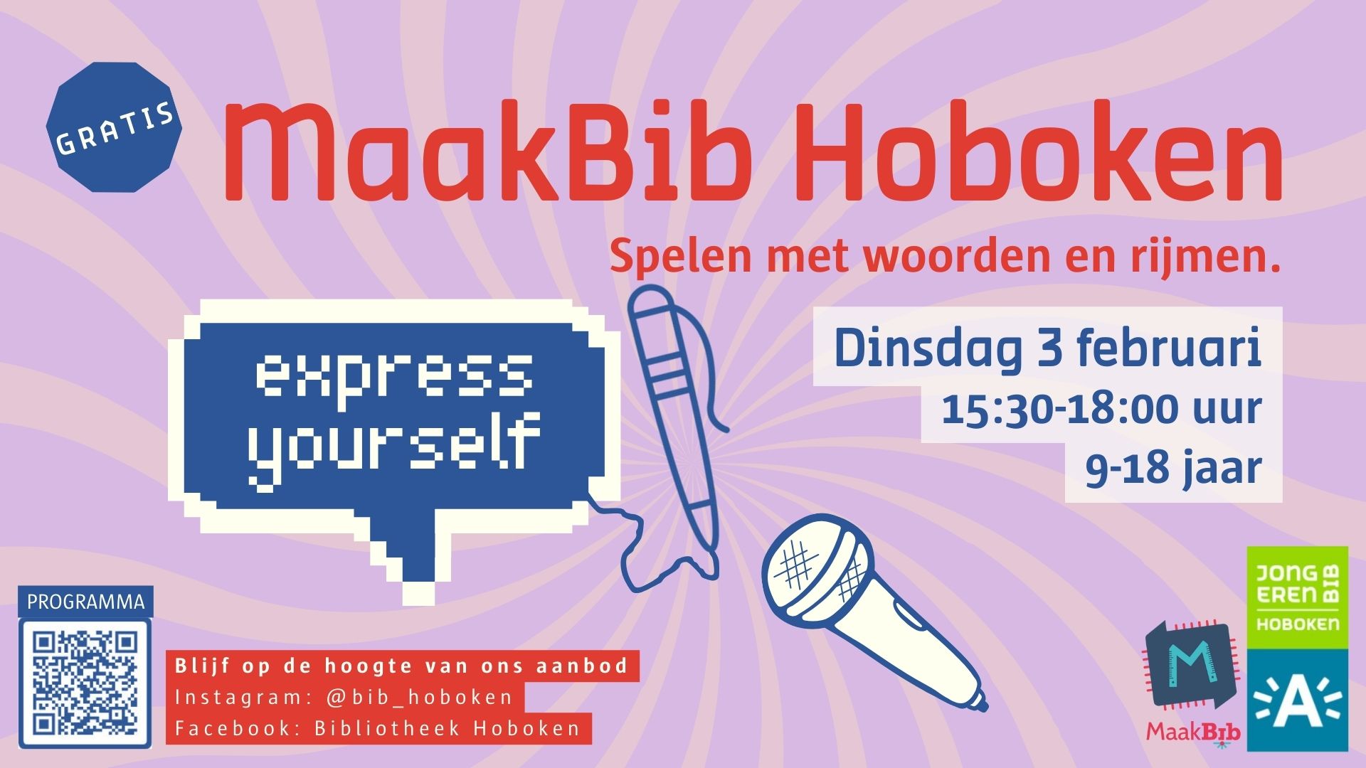 MaakBib Hoboken Poëzieweek