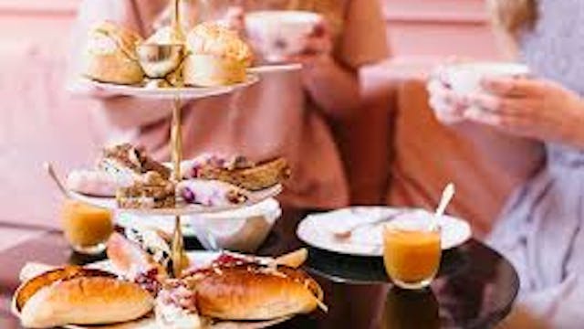 Gestappelde taartjes