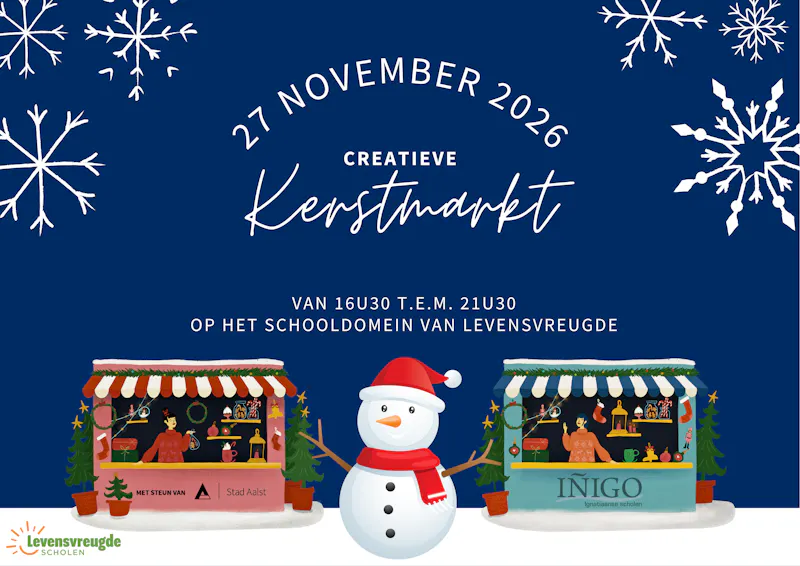 Kerstmarkt Levensvreugde scholen