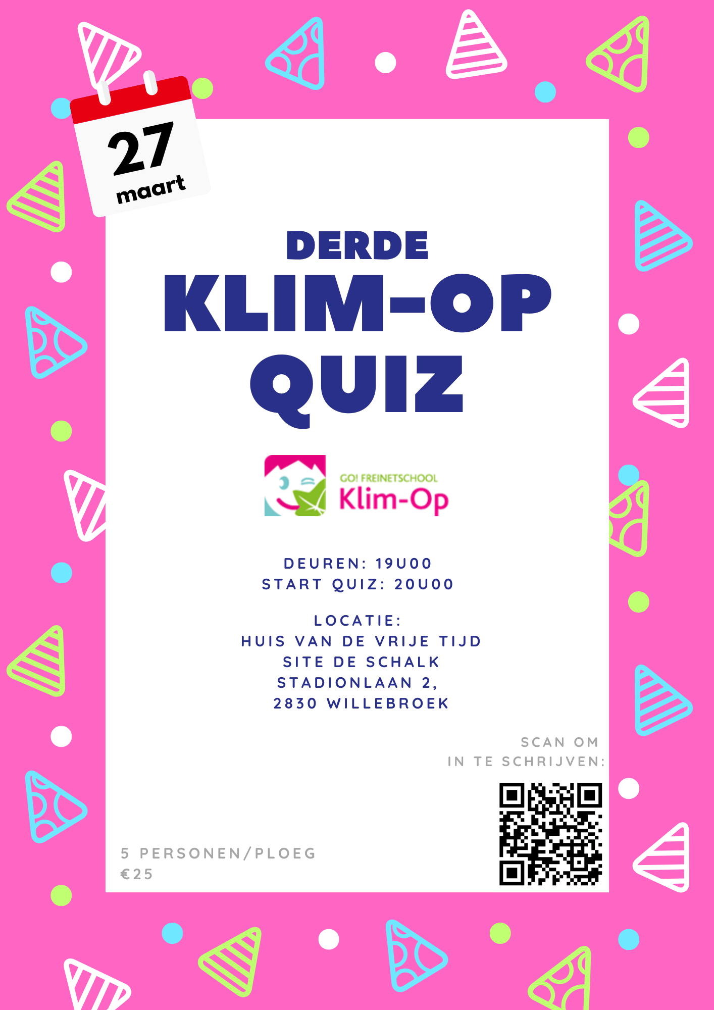 Flyer Klim-Op quiz 2026