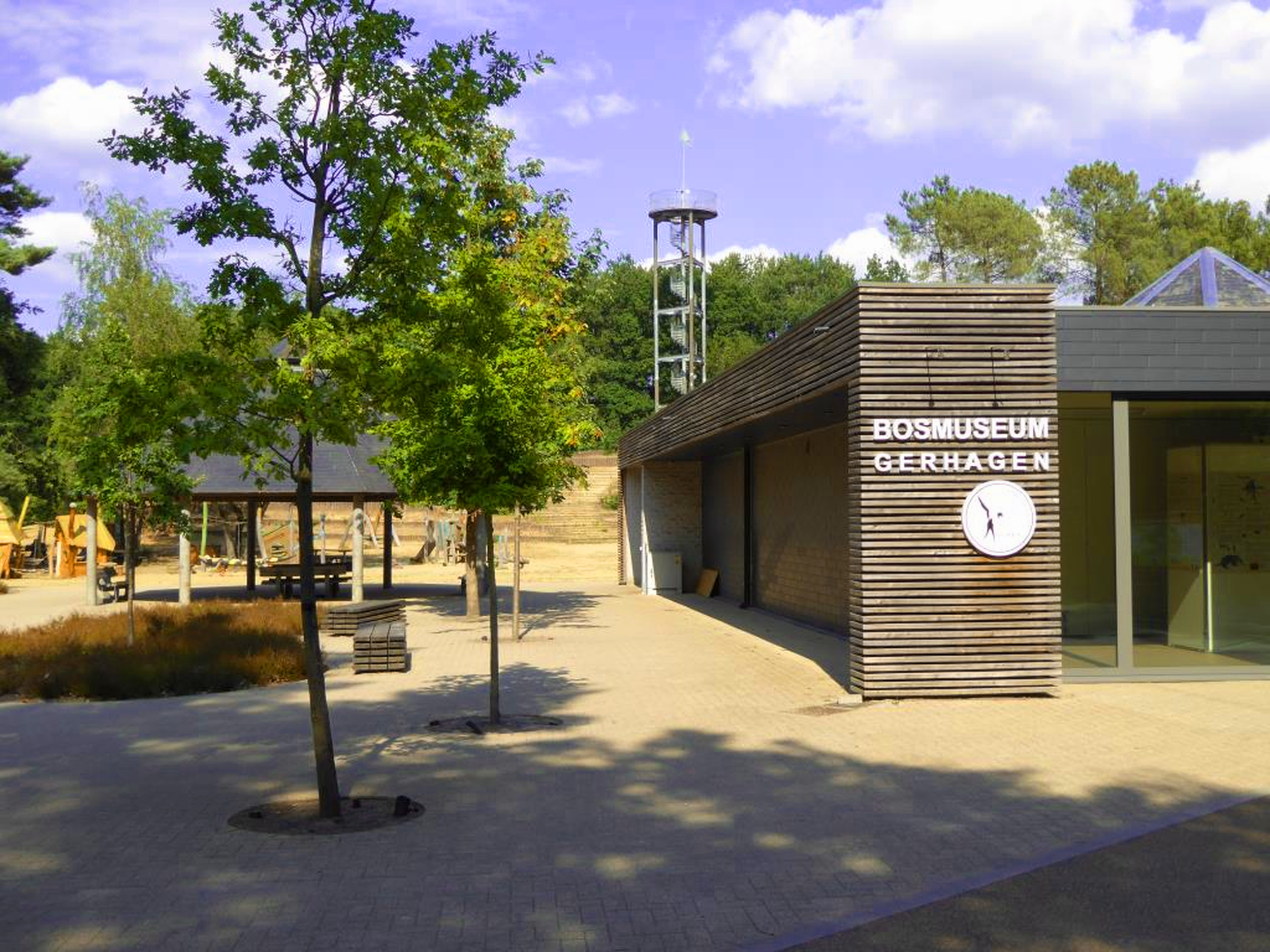 infopunt Poort Gerhagen in het Bosmuseum