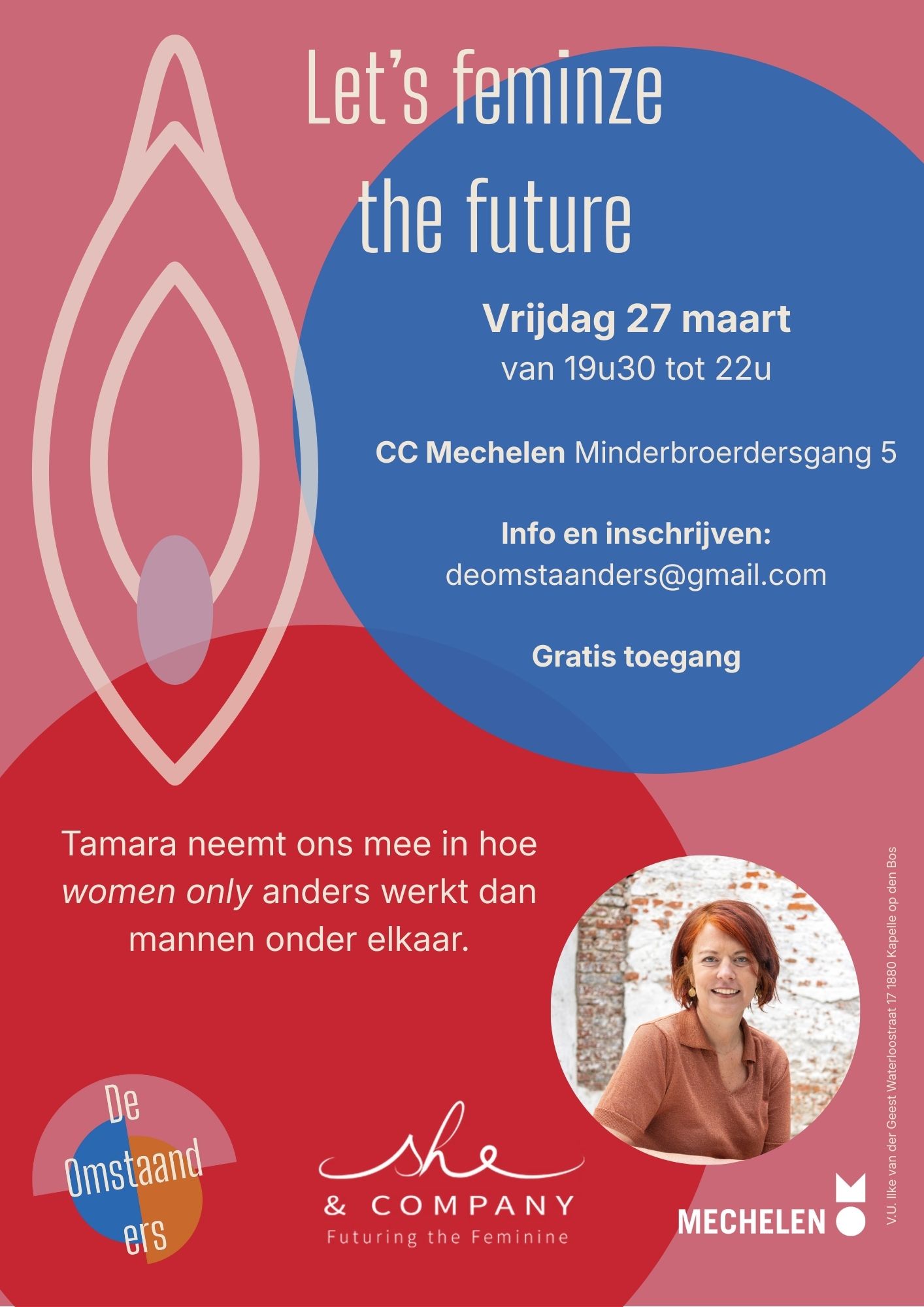 Affiche Let's feminize the future