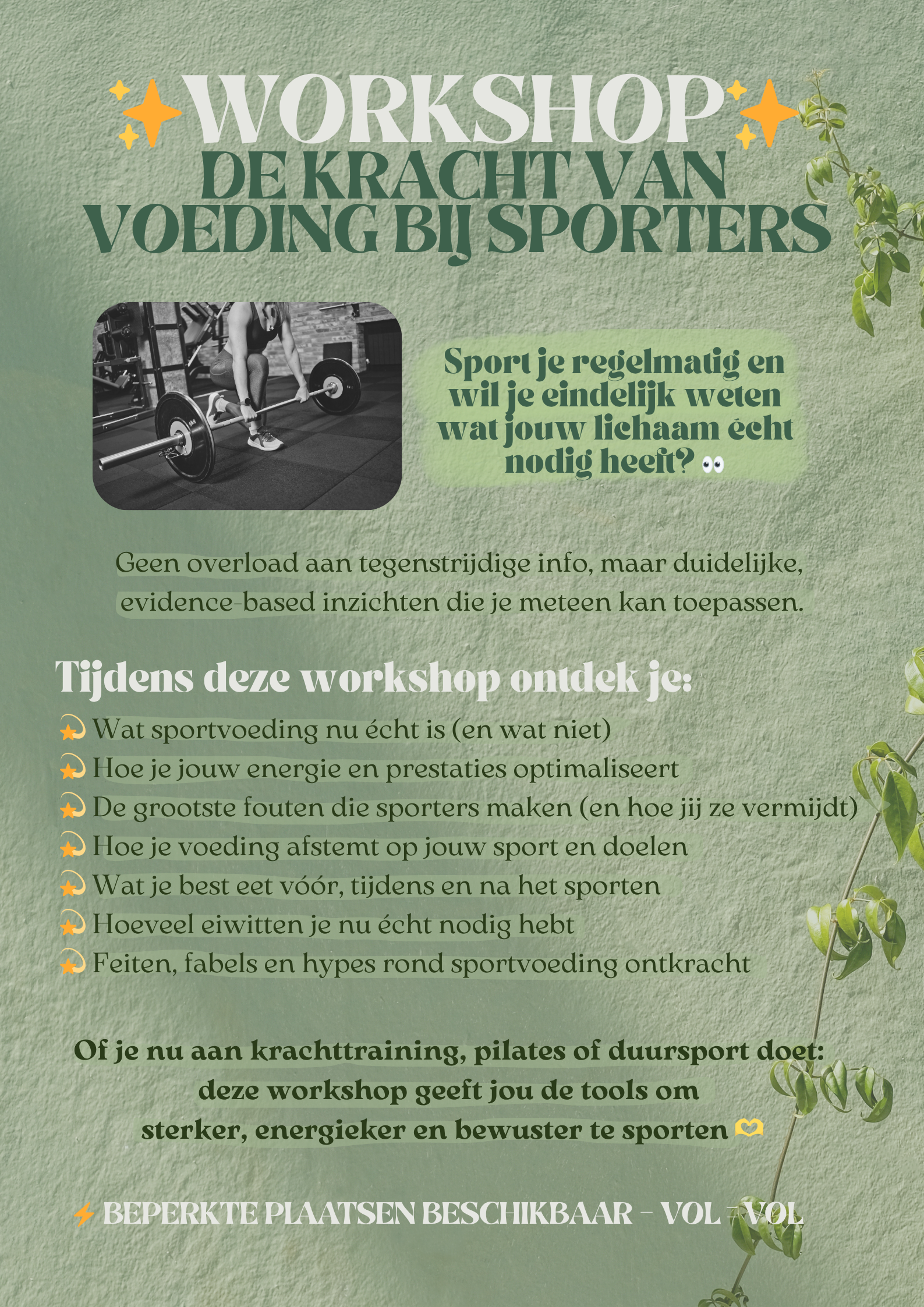 De kracht van sportvoeding