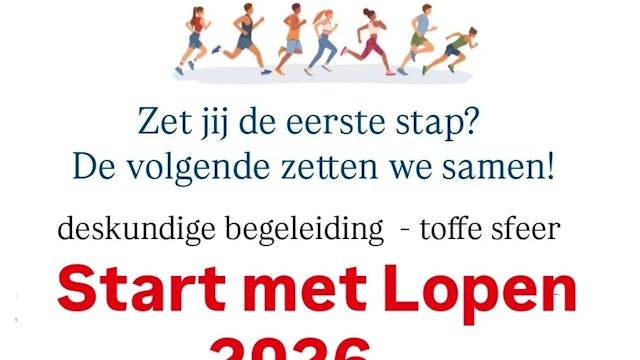 Start met Lopen 2026