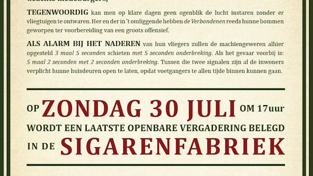 Bericht aan de Bevolking #07