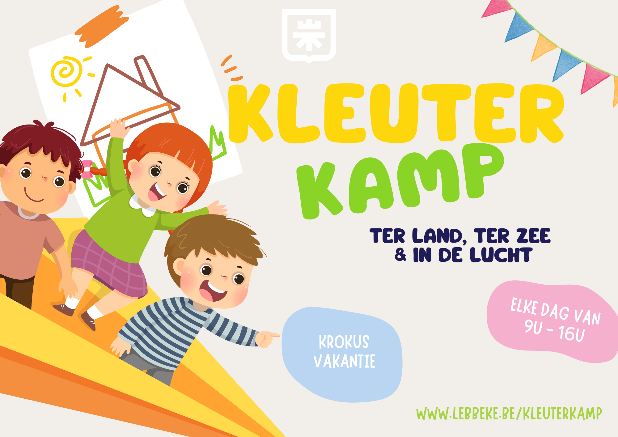 Kleuterkamp jeugddienst Lebbeke - krokus 2026