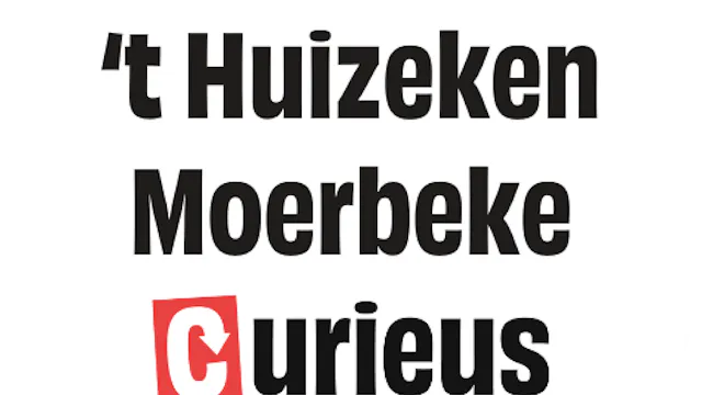 Curieus 't Huizeken Moerbeke