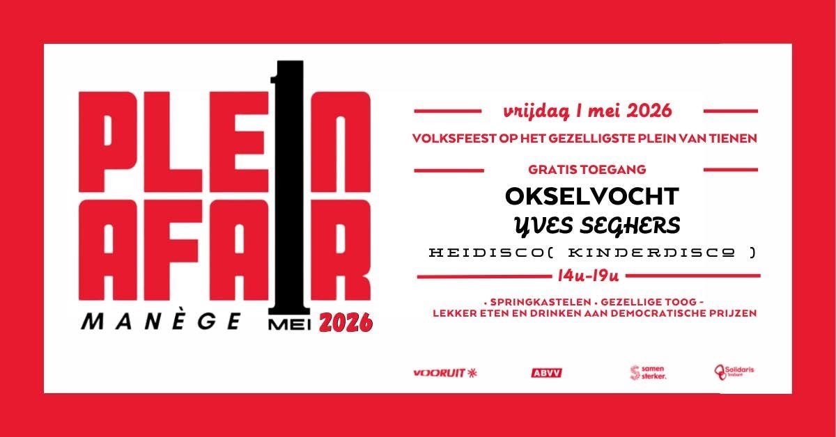 Flyer Pleinafair Hageland