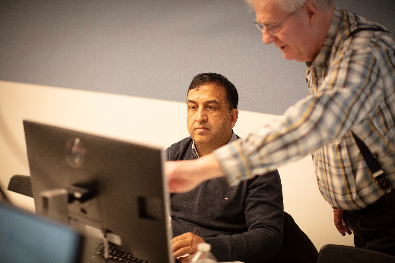 Allemaal Digi.Taal Aalter: sfeerbeeld Digipunt (c) VVSG/Layla Aerts