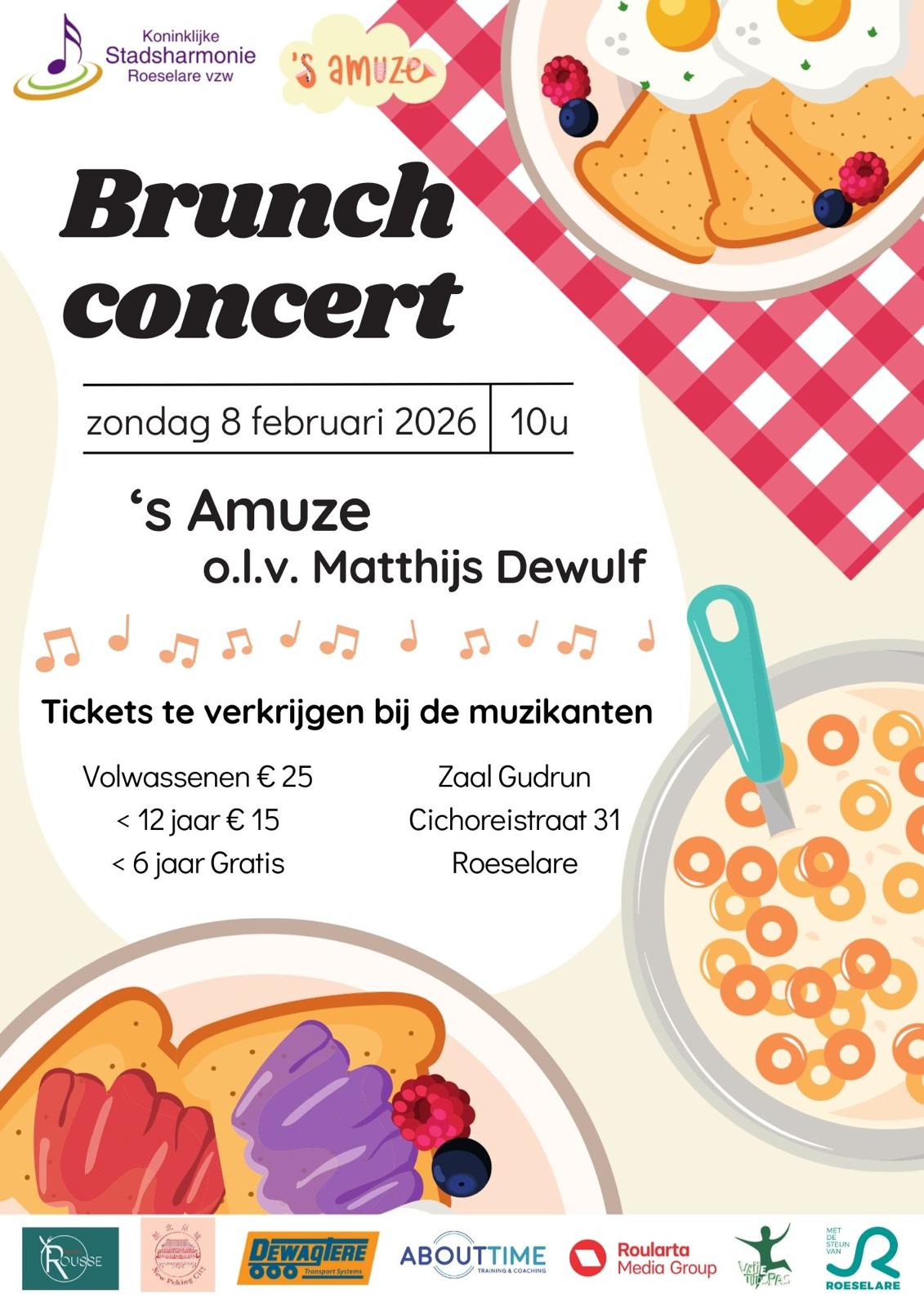 Affiche brunchconcert