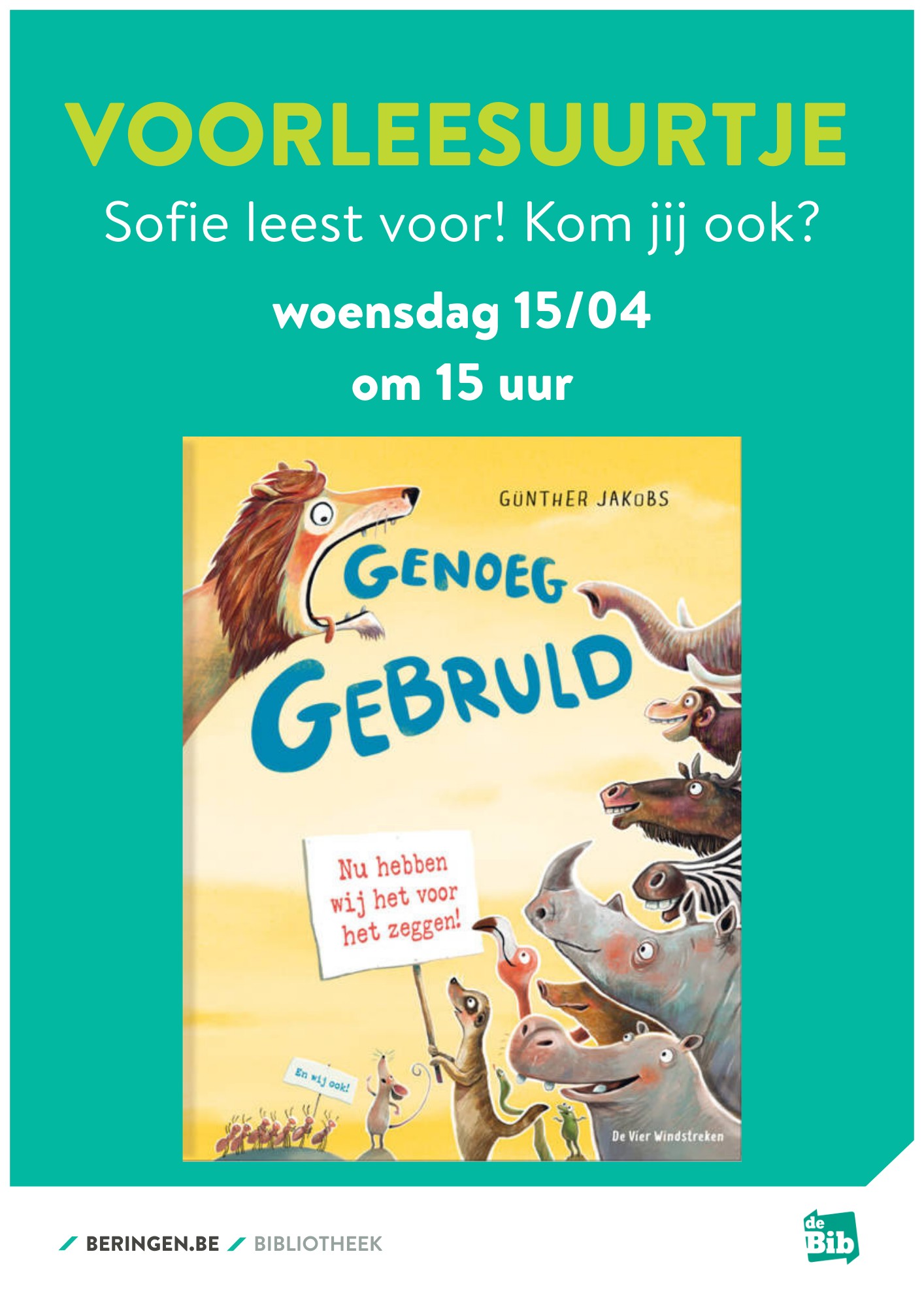 Voorleesuurtje april 2026