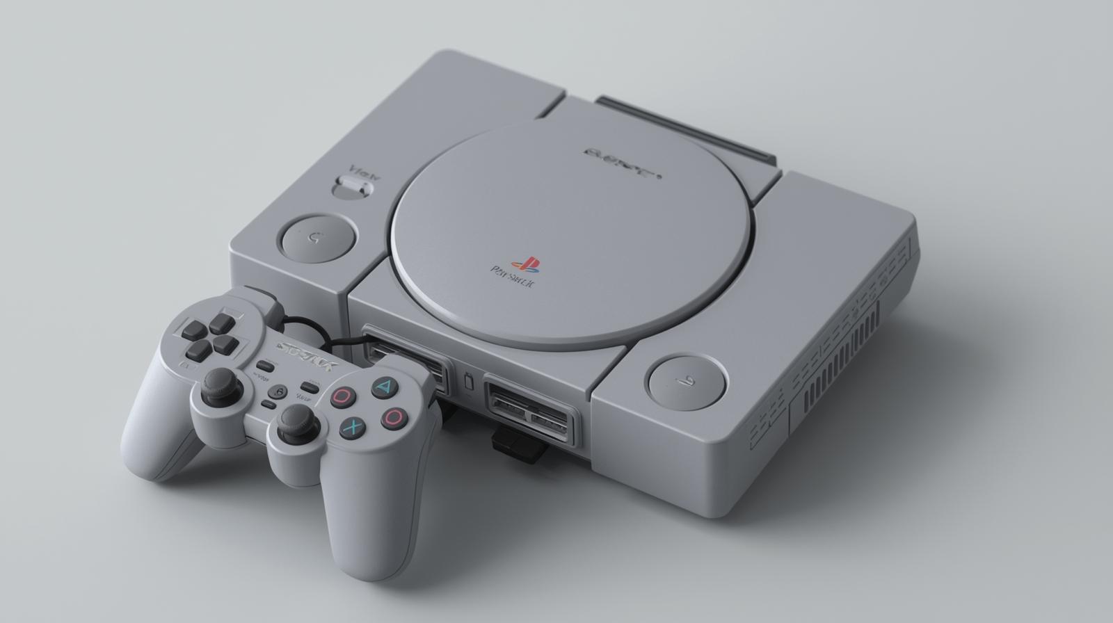 Een PlayStation 1.