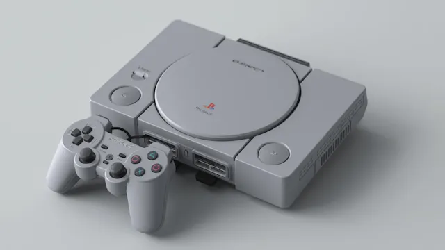Een PlayStation 1.