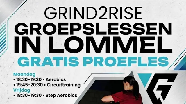 Aerobics, step aerobics en circuittraining bij Grind2Rise!